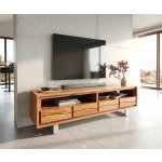 Delife Live Edge 190 cm 4 šuplíky 2 přihrádky – Hledejceny.cz