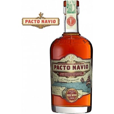 Pacto Navio Red Wine Cask 40% 0,7 l (holá láhev) – Zbozi.Blesk.cz