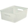 Úložný box CURVER box úložný RATTAN 35x30x13cm (M),"Y" STYLE, PH KRÉM