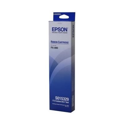 Epson originální páska do tiskárny, C13S015329, černá, Epson FX 890
