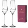 Sklenice Diamante sklenice na šampaňské Venezia s krystaly Swarovski 2 x 230 ml