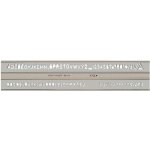 Šablona písmenková 5mm ISO 23cm kouřová – Zboží Mobilmania