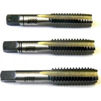 Bučovice Tools 111140 - Závitník sadový Whitworth W 1/4" -20 z/" SADA, Nástrojová ocel (NO), PN 8/3011