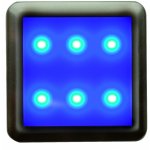 Panlux D4/NM DEKORA 4 dekorativní LED svítidlo, nerez - modrá – Hledejceny.cz