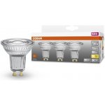 Osram 4058075452497 reflektorová LED bodovka GU10 2,6 W STAR, teplá bílá 3 ks – Zboží Mobilmania