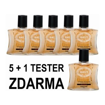 BRUT Voda po holení MUSK 5 x 100ml + TESTER – Hledejceny.cz
