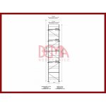Bema kostka lešení 22,95 m² podlážky nové s průlezovou podlážkou – Sleviste.cz