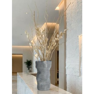 Designová keramická váza z porcelánu - Luxusní dekorace 50 cm - Aria – Hledejceny.cz