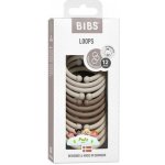 Bibs Loops Kroužky 12 ks Sand dark oak vanilla – Zbozi.Blesk.cz