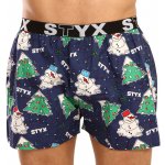 Styx Pánské trenky art sportovní guma Vánoce (B1450) – Zboží Mobilmania