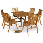 VeGA Stolová sestava NEVADA SET 6 – Sleviste.cz