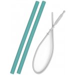 Minikoioi Brčko silikonové s kartáčkem 2 ks Green – Zboží Dáma