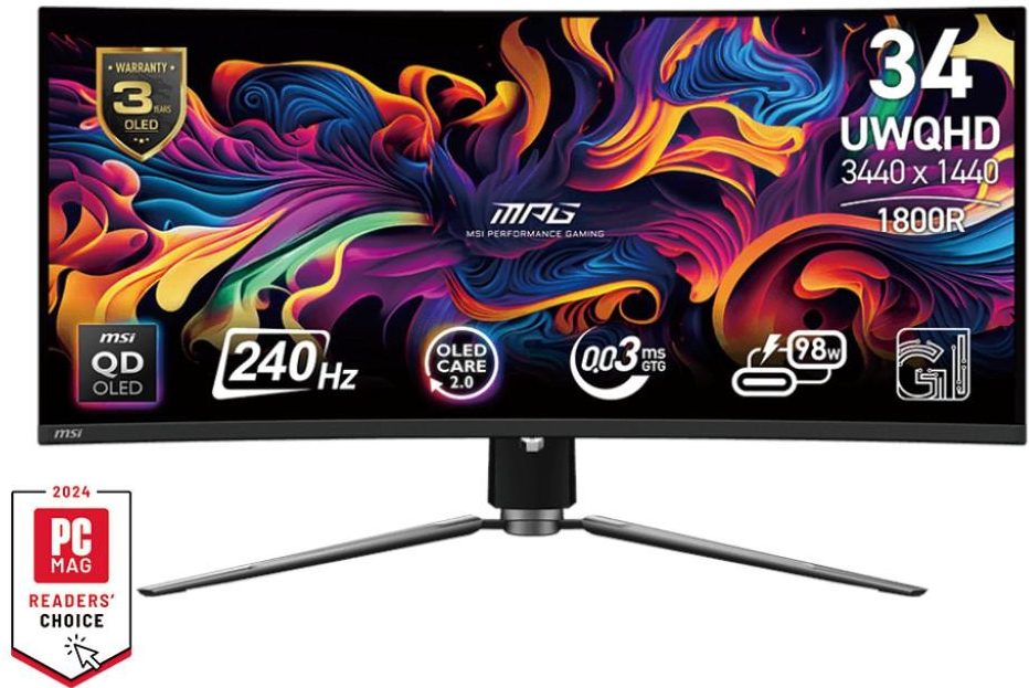 MSI MPG 341CQPX QD-OLED