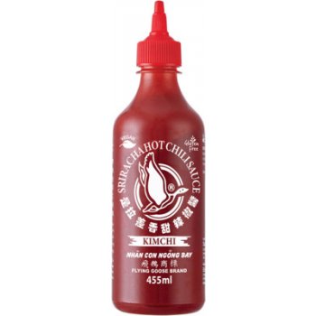 Flying Goose Sriracha pikantní chili omáčka s kimchi 455 ml