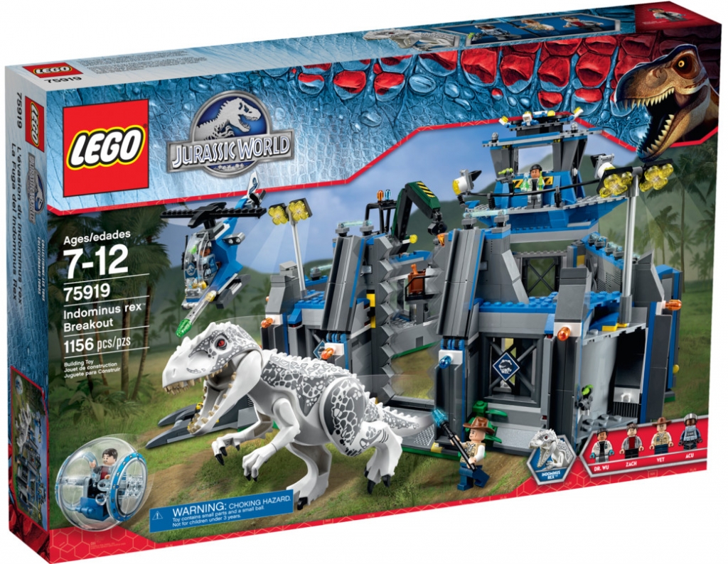 Lego Jurassic World 75919 Útěk Indominuse Rexe alternativy - Heureka.cz