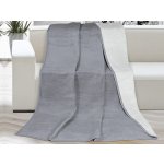 Bellatex deka Kira Plus tmavě šedá světle šedá 150x200 – Zboží Dáma