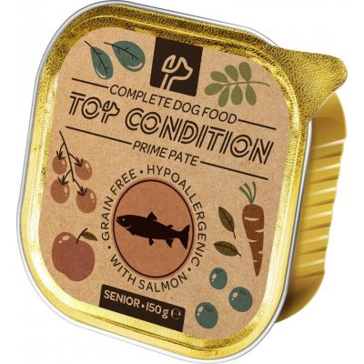 Top Condition Senior Salmon paté 150 g – Zboží Mobilmania