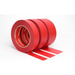 NOVOL maskovací páska AQUA 25 mm x 50 m červená