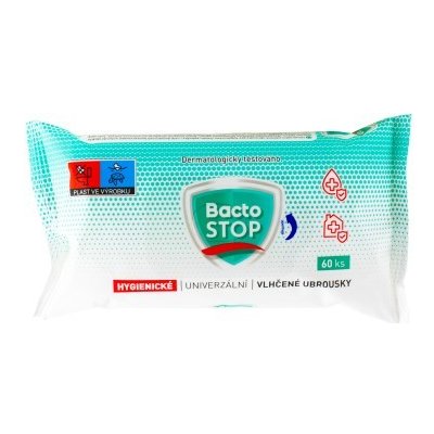 BactoSTOP dezinfekční vlhčené ubrousky 60 ks – Zboží Dáma