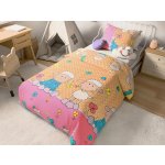 Textilomanie krepové povlečení do postýlky krémové 45 x 65 cm 90 x 135 cm – Sleviste.cz