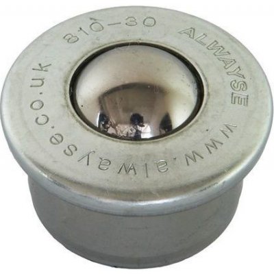 Kuličková kladka, s přírubou, 30 mm