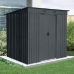 BestBerg ZD-67A 4,3 m² 197 x 217 x 202 cm antracit – Sleviste.cz