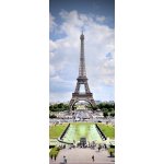WEBLUX 75750438 Samolepka na lednici fólie Eiffel Tower Eiffelova věž Paříž rozměry 80 x 200 cm – Zboží Mobilmania