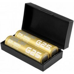 Golisi baterie G25 IMR 18650 / 20A 2500mAh 2ks + pouzdro
