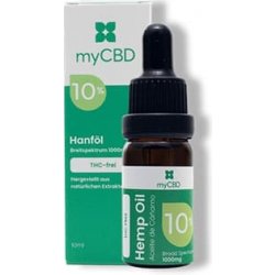 myCBD 10% CBD olej bez THC 10 ml