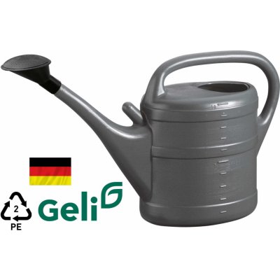 Geli Plastová s kropítkem 10 l antracitová – Zboží Dáma