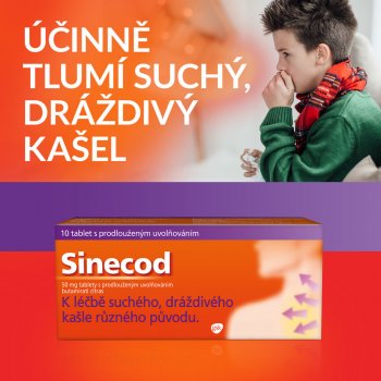 SINECOD POR 50MG TBL PRO 10