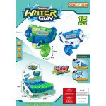 Wiky Vodní pistole průhledná 15 cm – Zboží Dáma