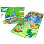 LEANToys Vzdělávací hudební taneční podložka Zvuky dinosaurů