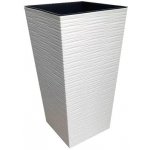 Lamela Květináč Finezja Dluto 250x250mm krémový – Hledejceny.cz