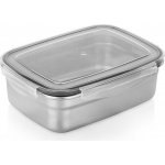 M.A.T. Group Dóza obdélníková nerez + PH víčko s klick uz. 1,25 l 19,5 x 14,5 x 6,5 cm – Sleviste.cz