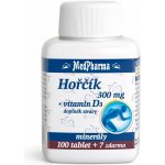 MedPharma Hořčík 300 mg + Vitamín D3 107 tablet – Hledejceny.cz