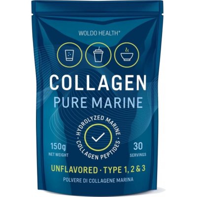 WoldoHealth 100 % hydrolyzovaný mořský kolagen 150 g – Hledejceny.cz