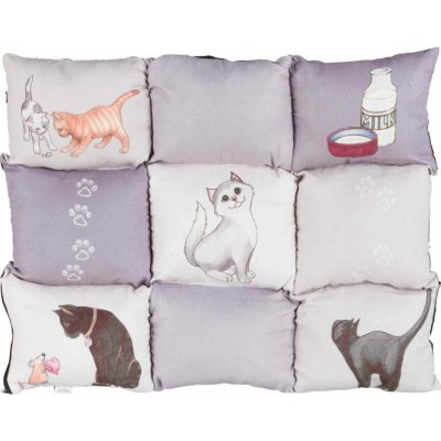 Trixie Měkká mozaiková deka pro kočky 45 x 55 cm – Zboží Mobilmania