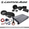 Zesilovač pro autorádio Lightning Audio LA-4100 + LA-152-S a LA-1694