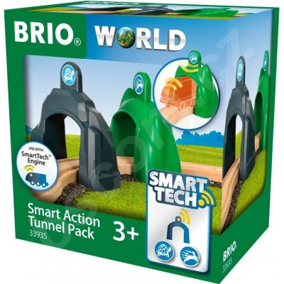 Brio World 33935 Akční tunely Smart Tech zrychlení a zpomalení – Zboží Mobilmania
