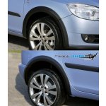 Autostyl Janko Plastové lemy blatníků Škoda Roomster Facelift 2010 - 2015