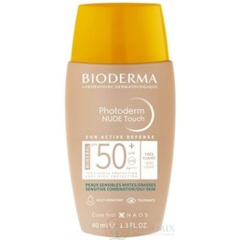 Bioderma Photoderm Nude Touch Mineral Fluid velmi světlý SPF50+ 40 ml