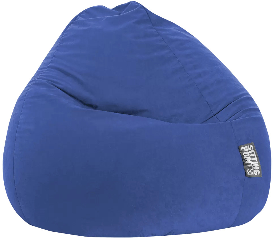 Beanbag sedací vak Easy XXL 80 × 130 cm modrý