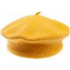 Čepice Flora baret žlutá