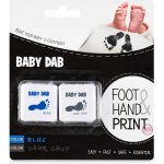 Baby Dab Barva na dětské otisky 2ks fialová šedá – Zboží Dáma