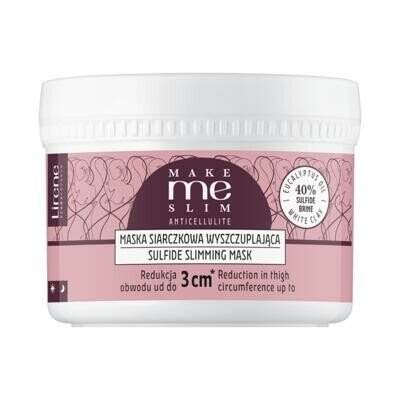 Lirene Make Me Slim sulfidová zeštíhlující tělová maska 200 g – Zboží Dáma