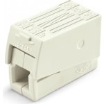 WAGO Svorka 224-112 lustrová, 2vodičová, max. 2,50 mm², bílá 224-112 – Sleviste.cz