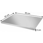 TESCOMA Podložka pro přípravu potravin GrandCHEF 45 x 35 cm, nerez – Hledejceny.cz