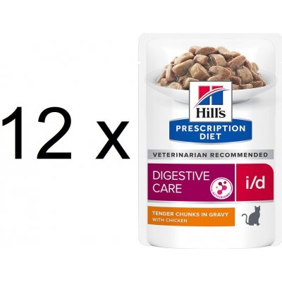 Hill's Prescription Diet I/D kuře 12 x 85 g – Zboží Mobilmania