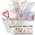 Barevné obálky DL svatební mix motivů 1ks, Stil – Sleviste.cz